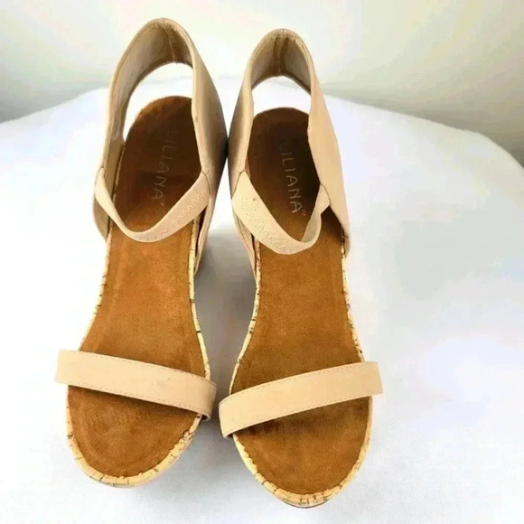 Liliana Women Snake Leatherette Open Toe Extended - Picture 5 of 6